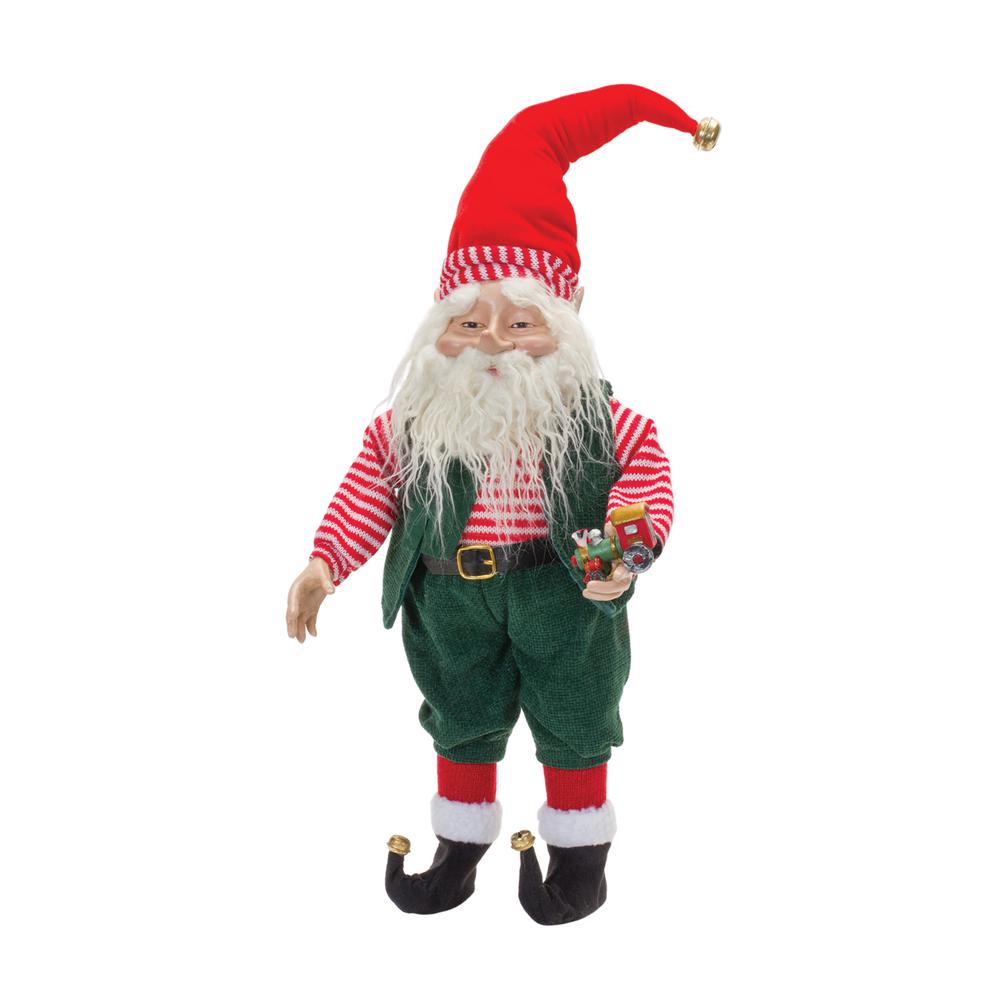 Santa (Set of 2) 20"H Polyester. Picture 3