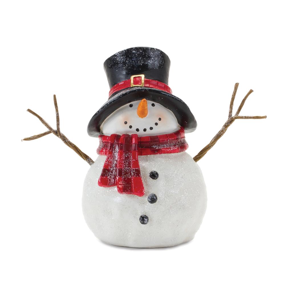 Snowman (Set of 4) 6"H Resin. Picture 2