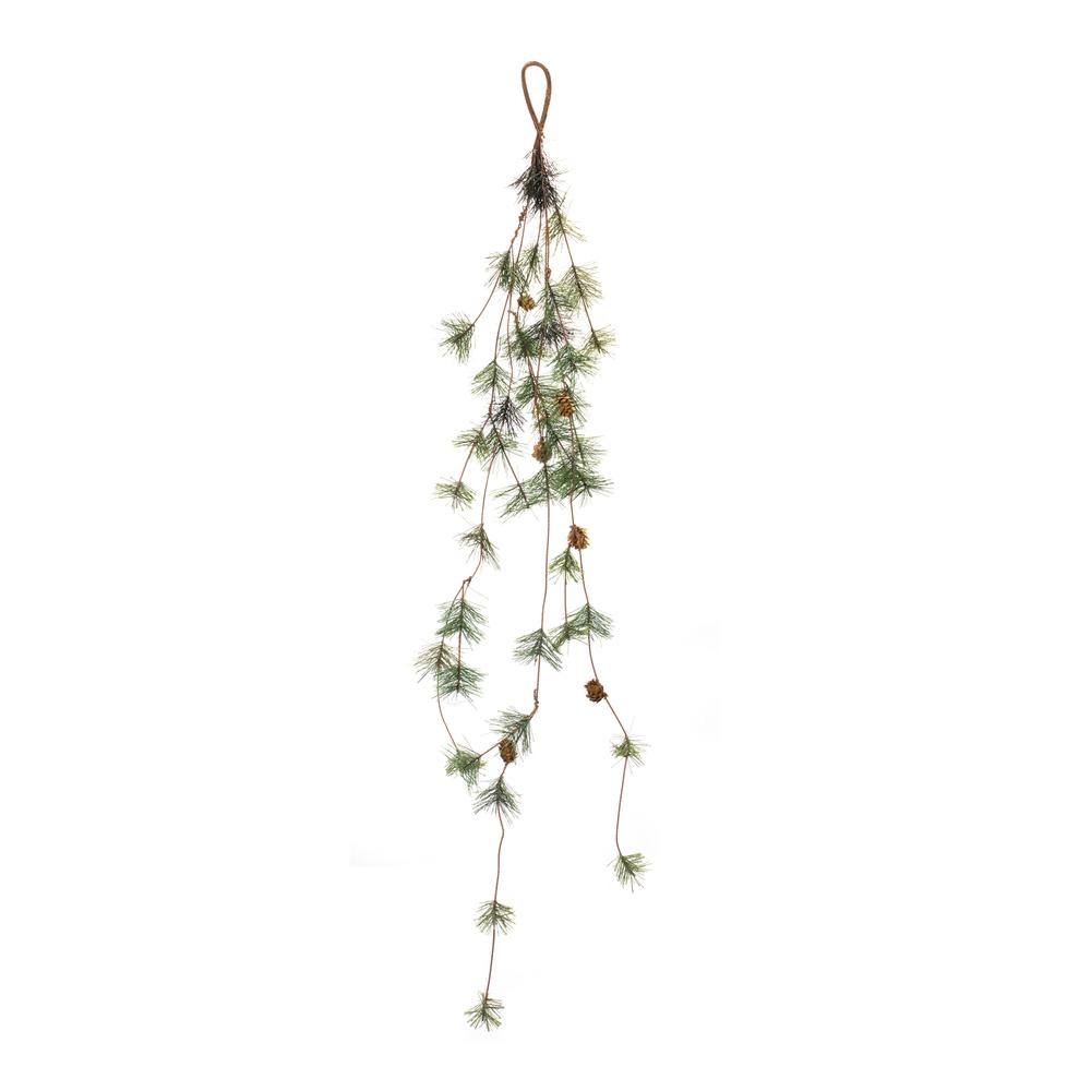 Pine Garland (Set of 2) 45"L PVC. Picture 1