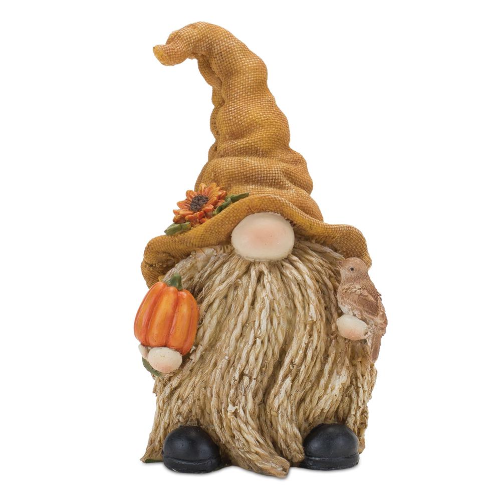 Fall Gnome (Set of 2) 7.75"H Resin. Picture 2