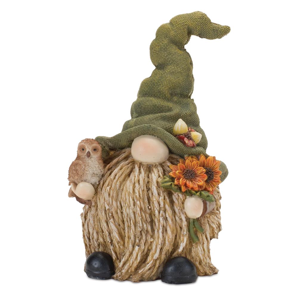 Fall Gnome (Set of 2) 7.75"H Resin. Picture 3
