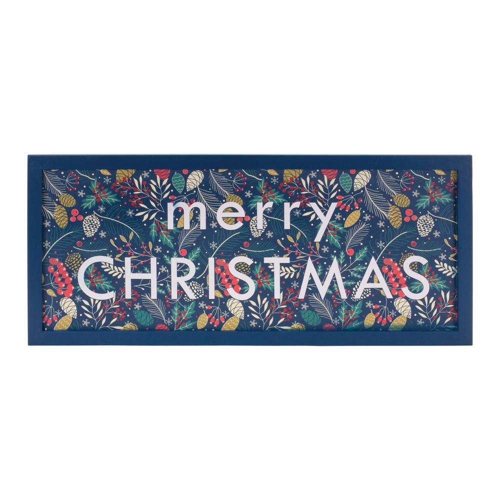 Merry Christmas Sign 30"L x 13"H MDF. Picture 1