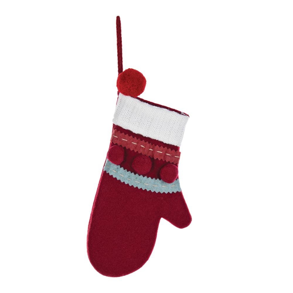 Mitten Ornament (Set of 24) 9.5"H Polyester. Picture 1