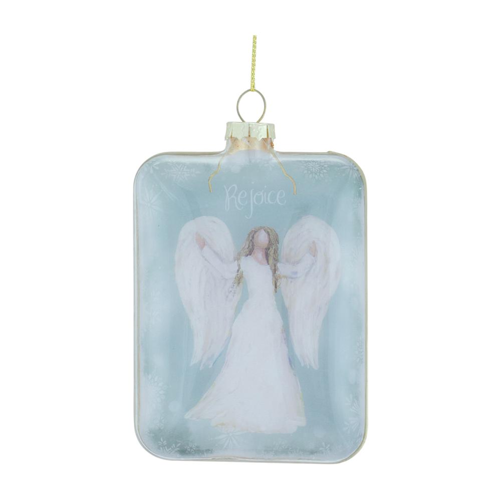 Angel Ornament (Set of 6) 5.25"H Glass. Picture 4