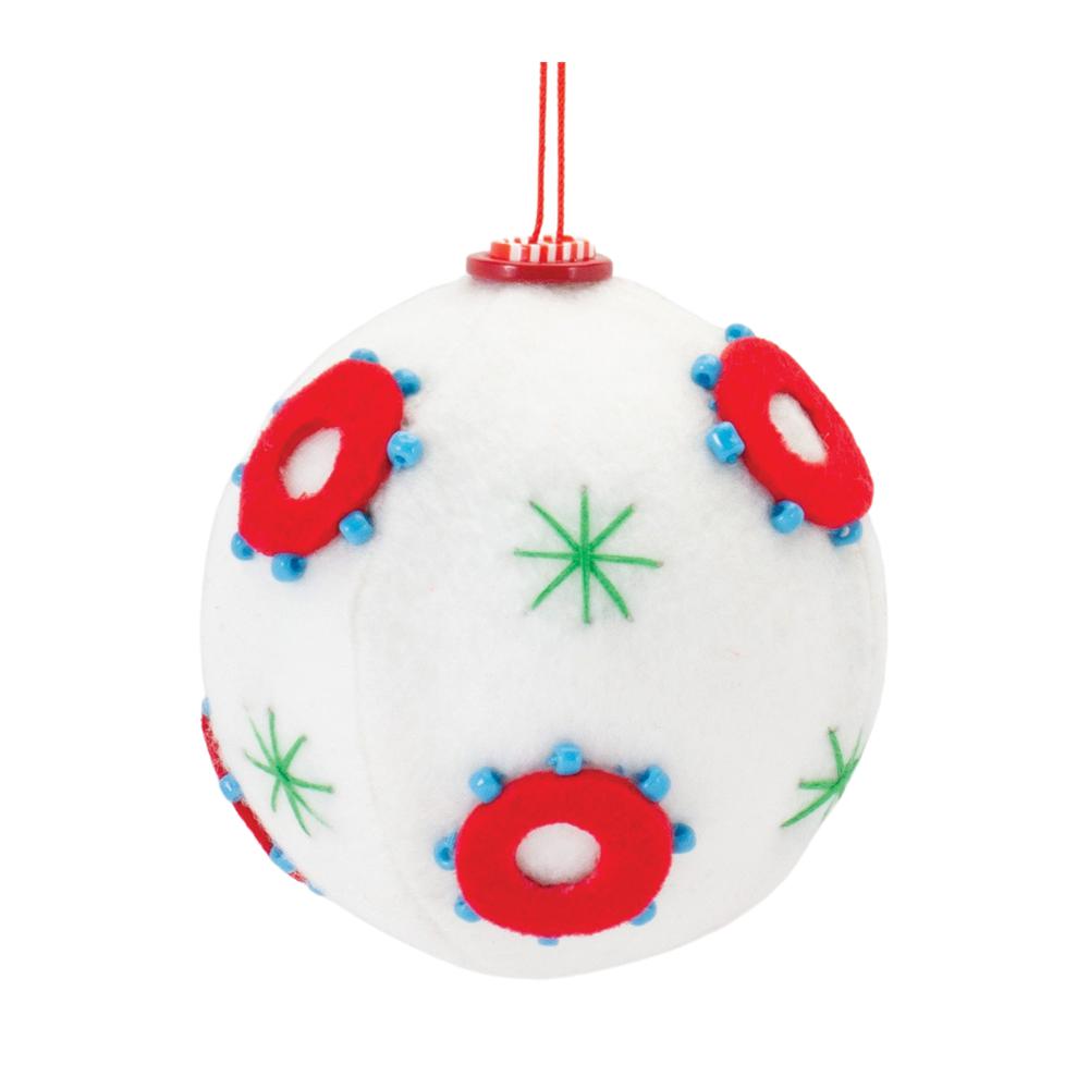 Ball Ornament (Set of 12) 3"D Polyester. Picture 2