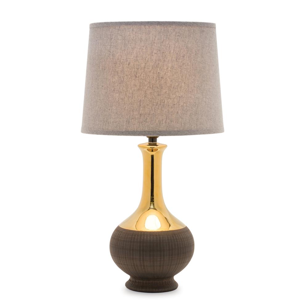 Table Lamp 22"H Ceramic/Linen Max 60W. Picture 1
