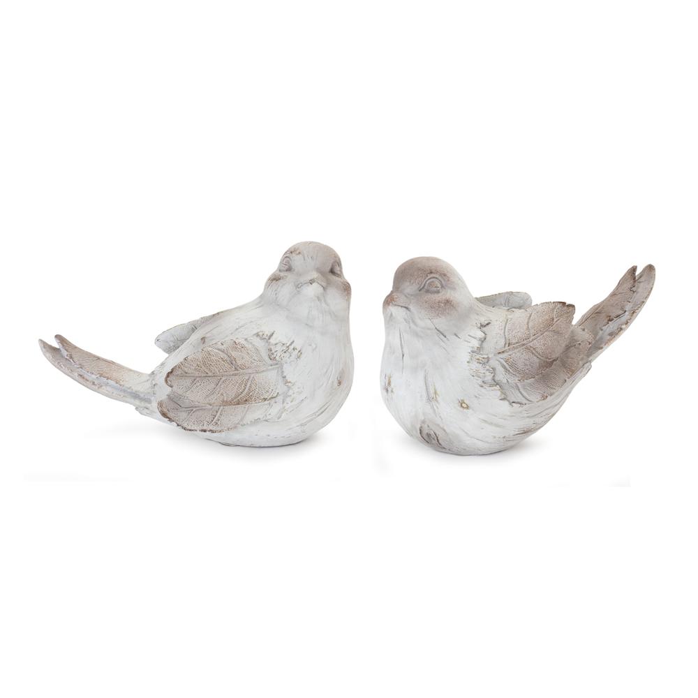 Bird (Set of 4) 4"H Resin. Picture 1