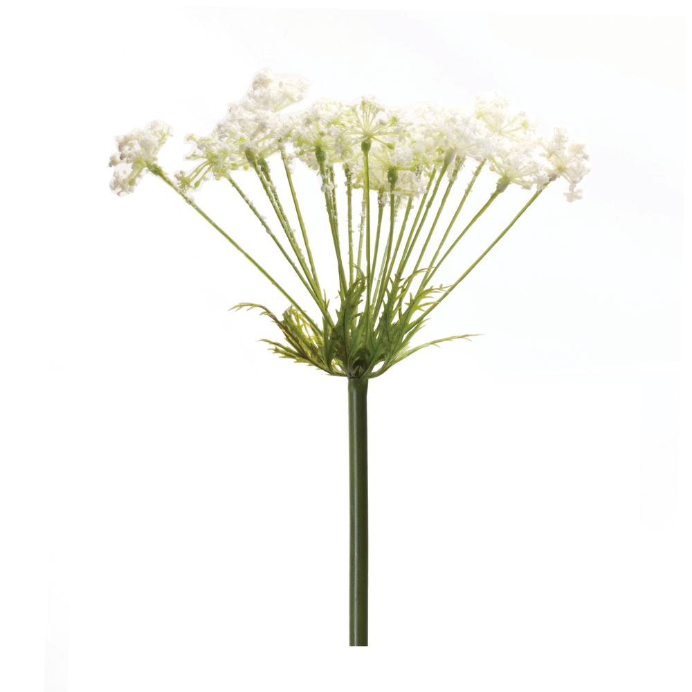 Queen Anne's Lace Stem (Set of 2) 29"H Plastic. Picture 1
