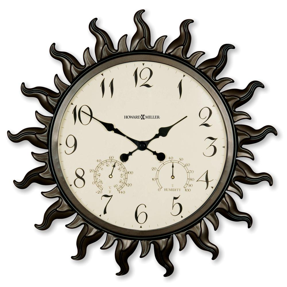 Howard Miller Sunburst II Wall Clock. Picture 1