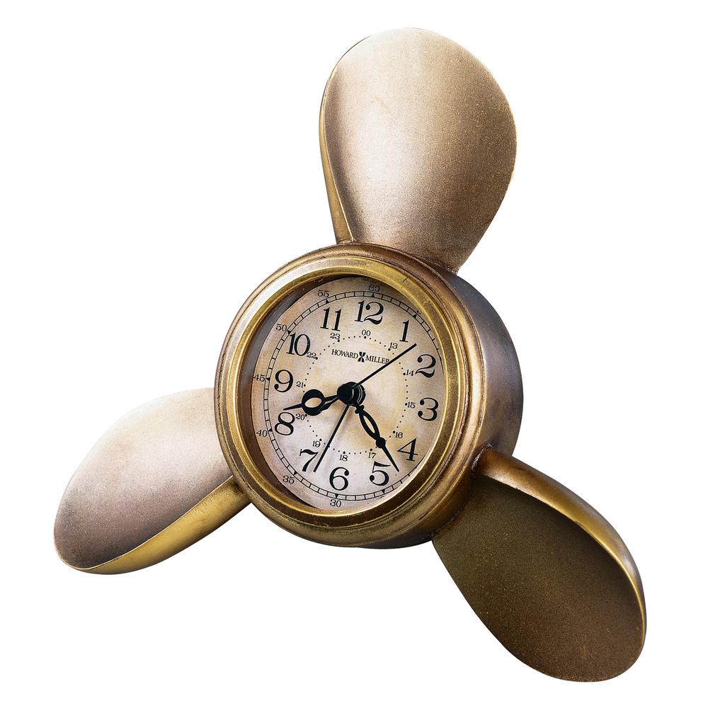 Howard Miller Propeller Alarm Tabletop Clock. Picture 1