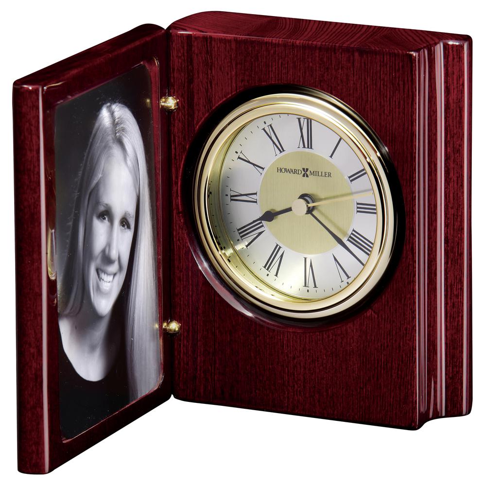 Howard Miller Portrait Book Tabletop Clock. Picture 1