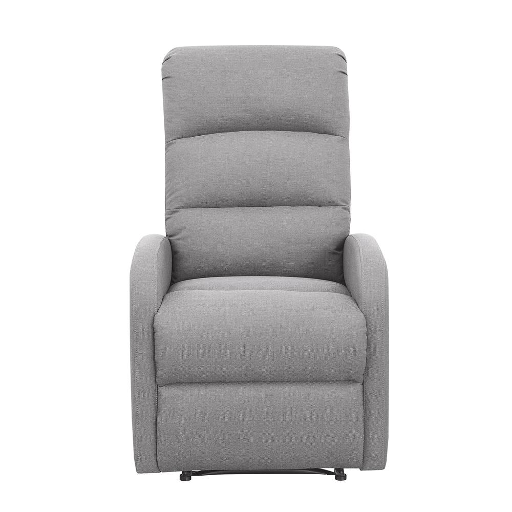 Charlotte Manual Upholstered Recliner, Cement. Picture 1