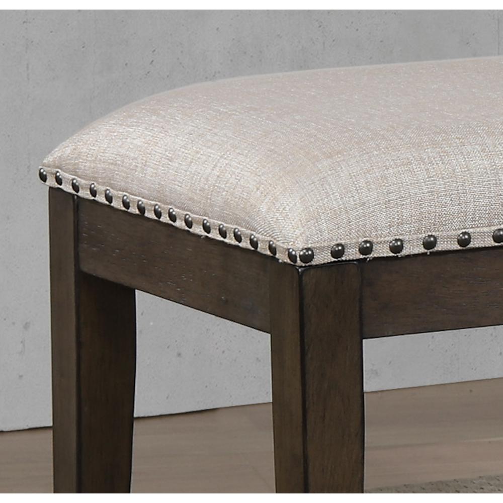 Cali 50" Upholstered Dining Bench. Picture 4