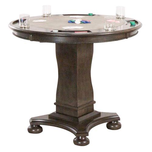 Vegas 42.5" Round Counter Height Dining, Chess and Poker Table. Picture 1