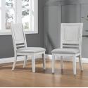Dining Side Chair | Padded Upholstered Seat | Set of 2. Picture 2