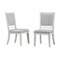 Dining Side Chair | Padded Upholstered Seat & Back | Set of 2. Picture 2