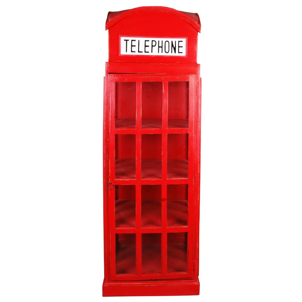 Cottage English Phone Booth Cabinet. Picture 2