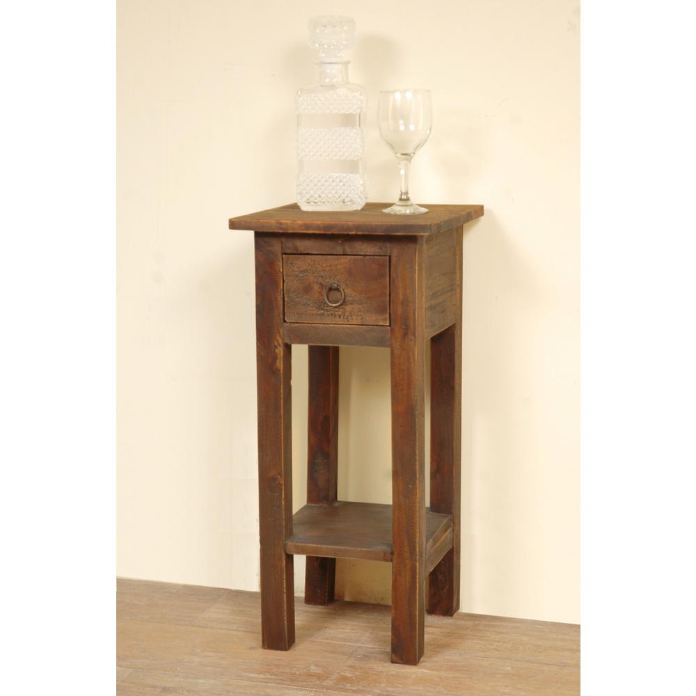 Cottage Narrow Side End Table. Picture 4