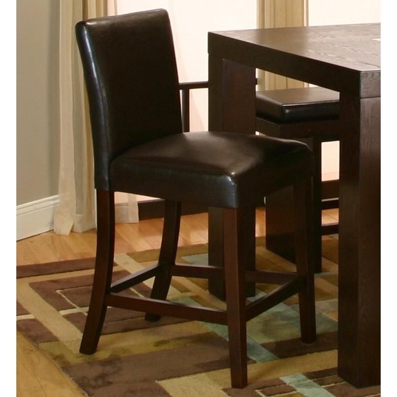 Sunset Trading Kemper 24" Parson Barstool in Espresso | Set of 2. Picture 3