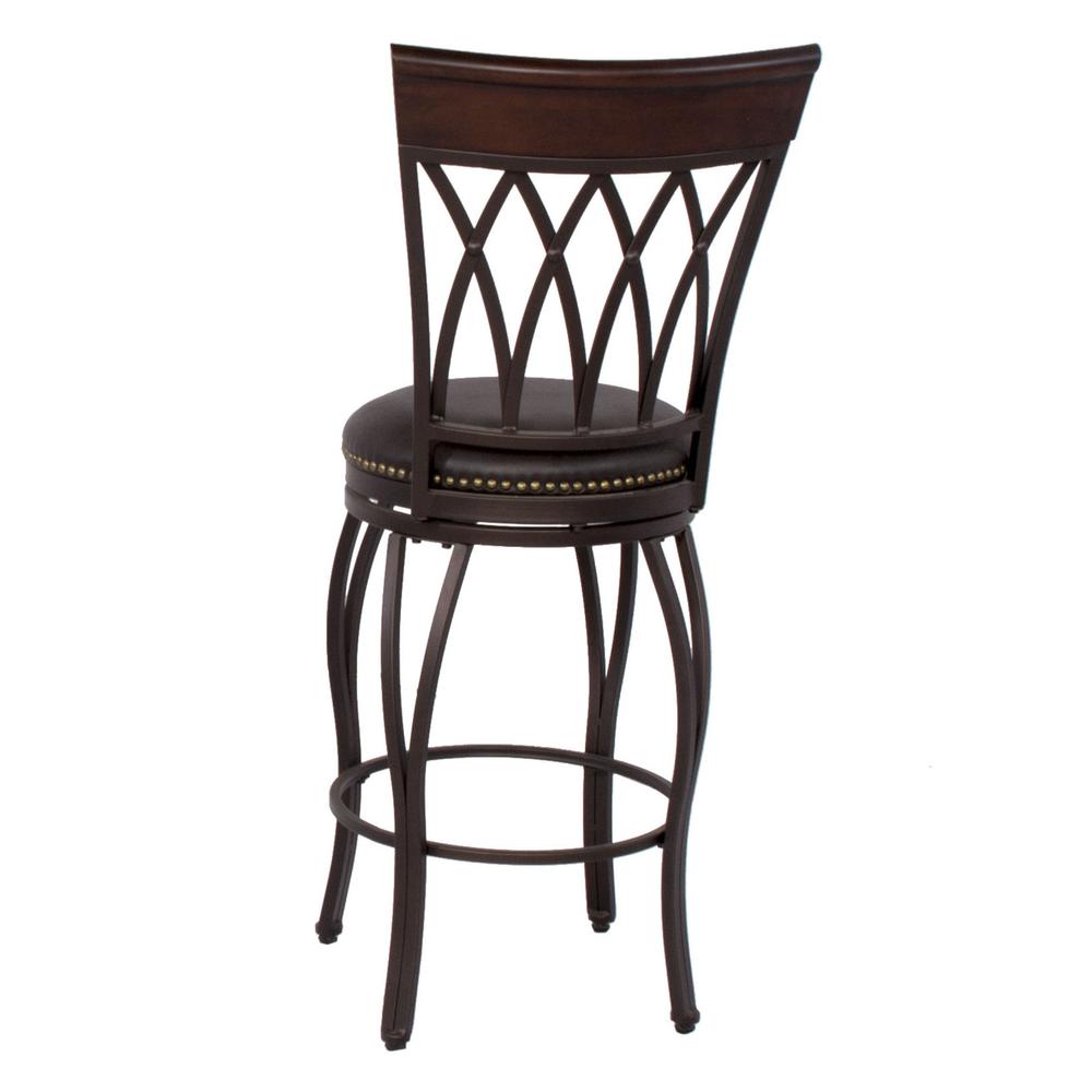 Sunset Trading 30" Victoria Highback Swivel Barstool. Picture 3