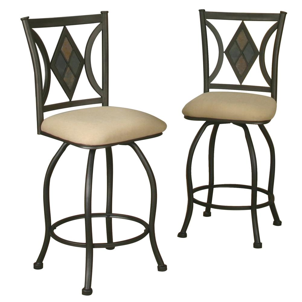 Sunset Trading 3 Piece Dart 36" Round Pub Table Set. Picture 7