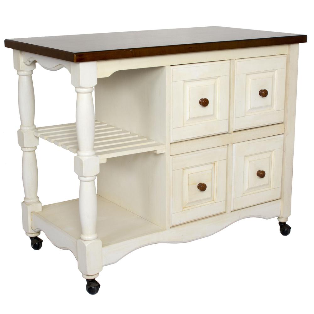 Andrews Kitchen Cart. Picture 3