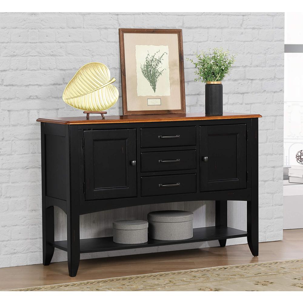 Selections Sideboard with Large Display Shelf. Picture 7