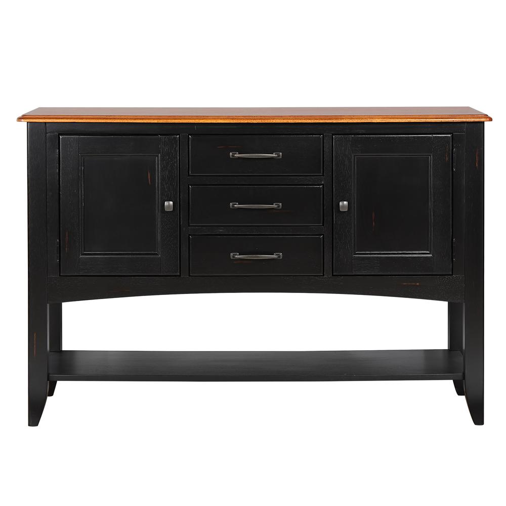 Selections Sideboard with Large Display Shelf. Picture 5