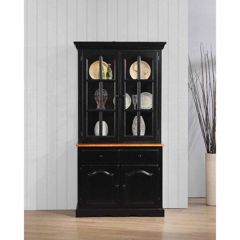 Selections 38"W China Cabinet with Glass Doors. Picture 5