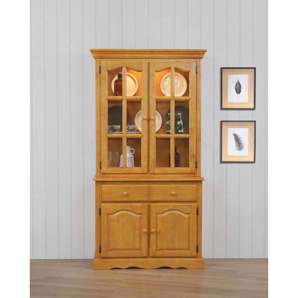 Selections 38"W China Cabinet with Glass Doors. Picture 6