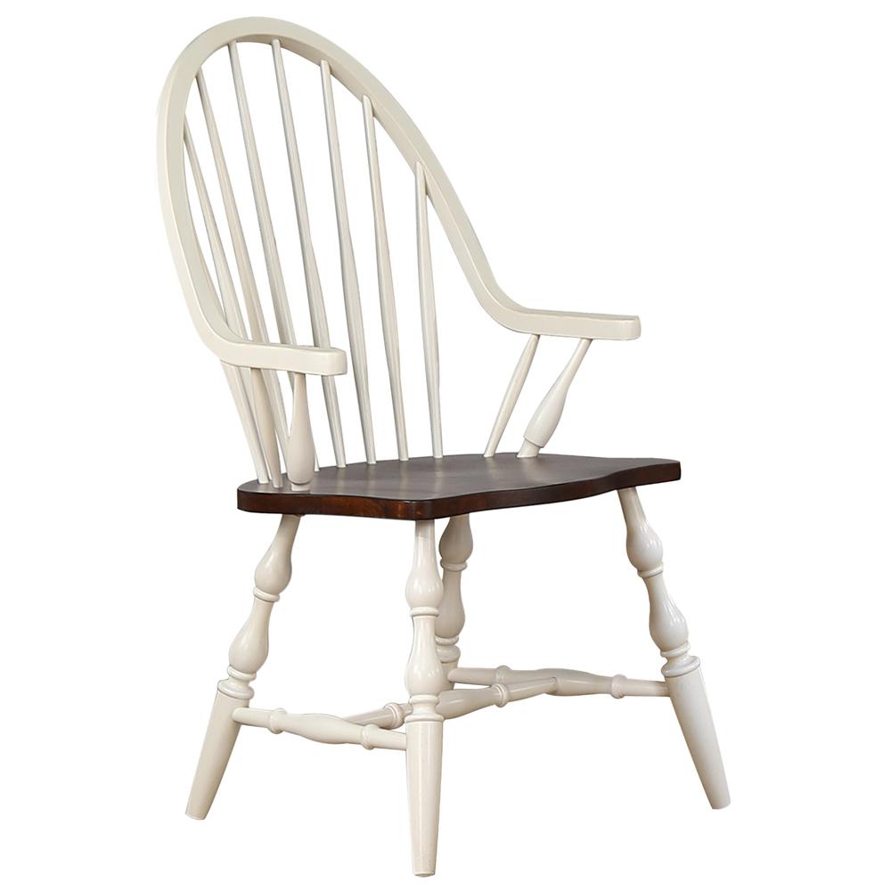 Andrews Windsor Dining Chair with Arms. Picture 2