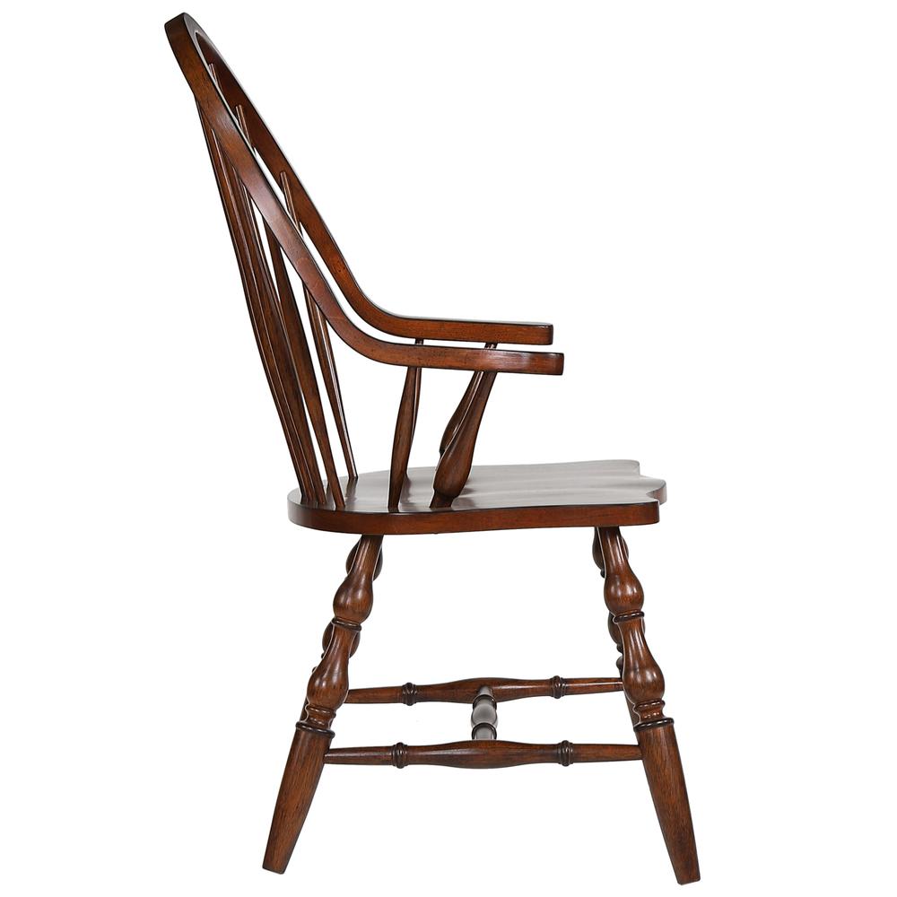 Andrews Windsor Dining Chair with Arms. Picture 7
