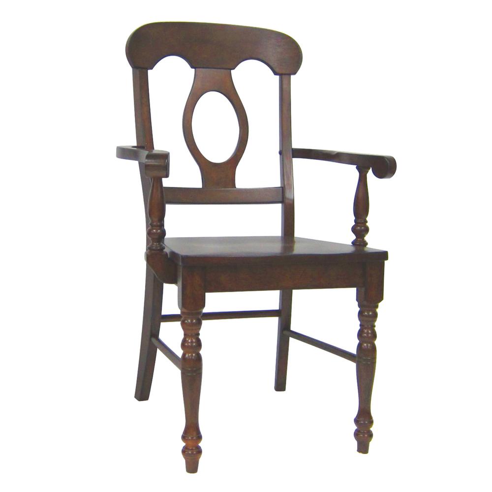Andrews Napoleon Dining Chair with Arms. Picture 5
