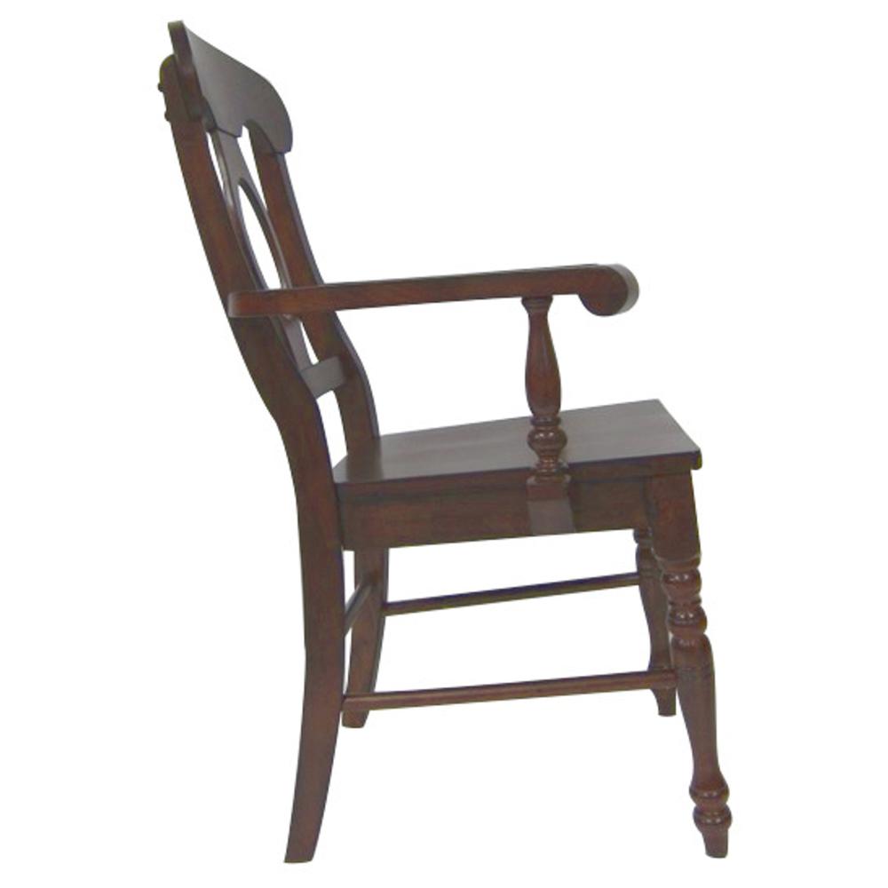 Andrews Napoleon Dining Chair with Arms. Picture 2