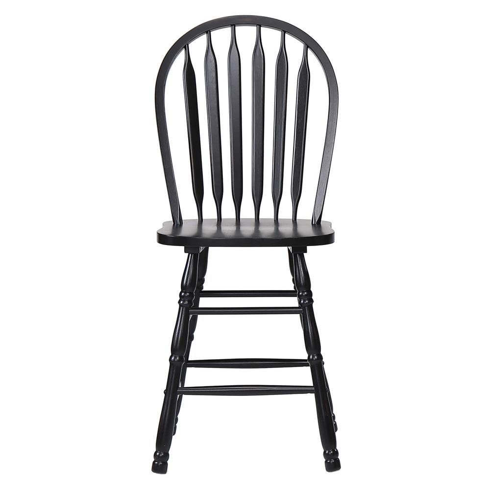 Selections Arrowback Windsor 24" Barstool. Picture 4