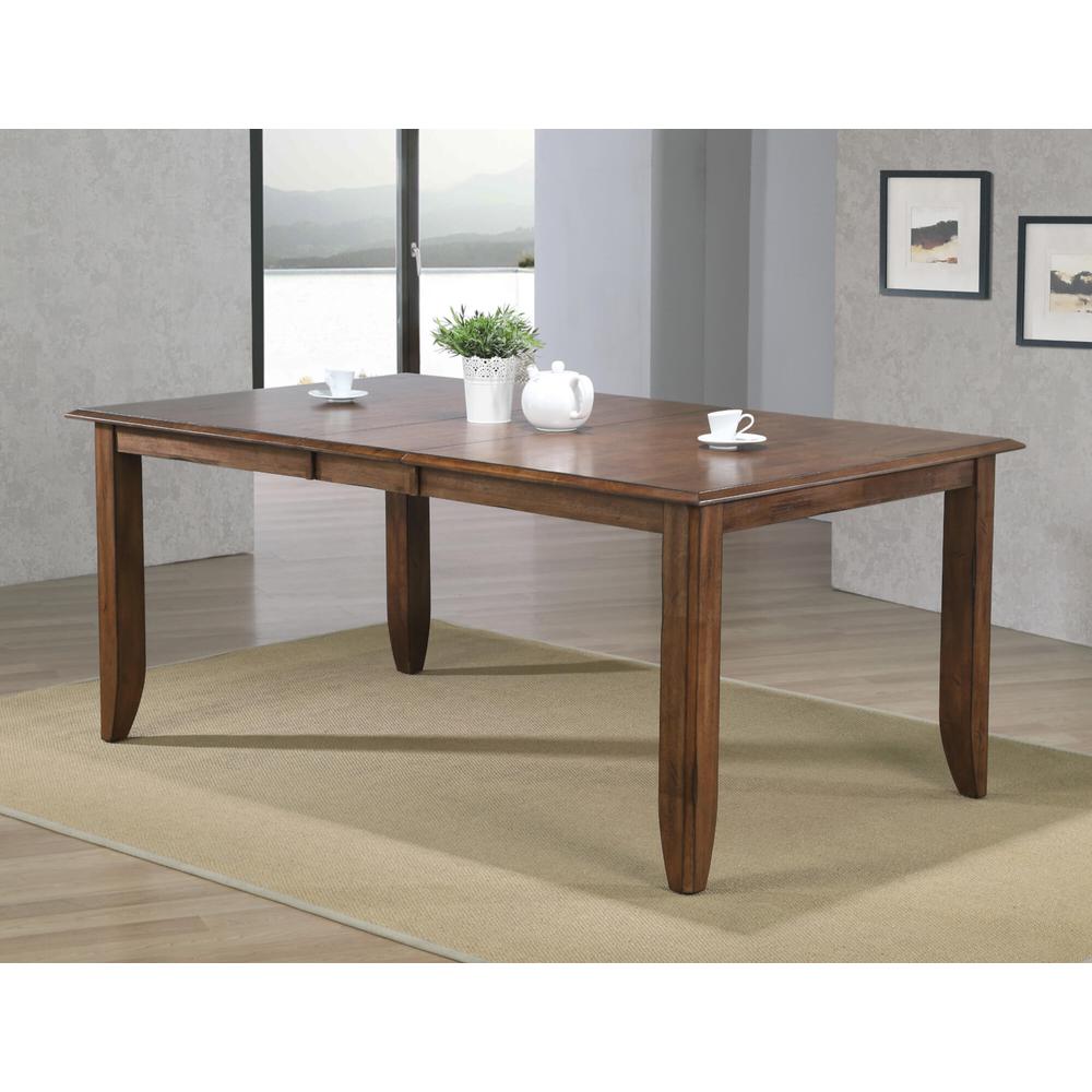 Simply Brook 72" Rectangular Extendable Dining Table. Picture 3