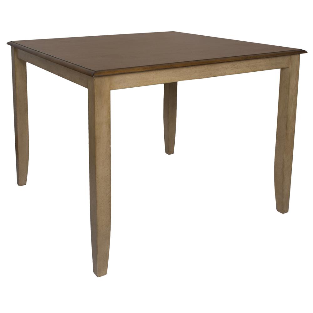 Brook 48" Square Gathering Pub Table. Picture 1