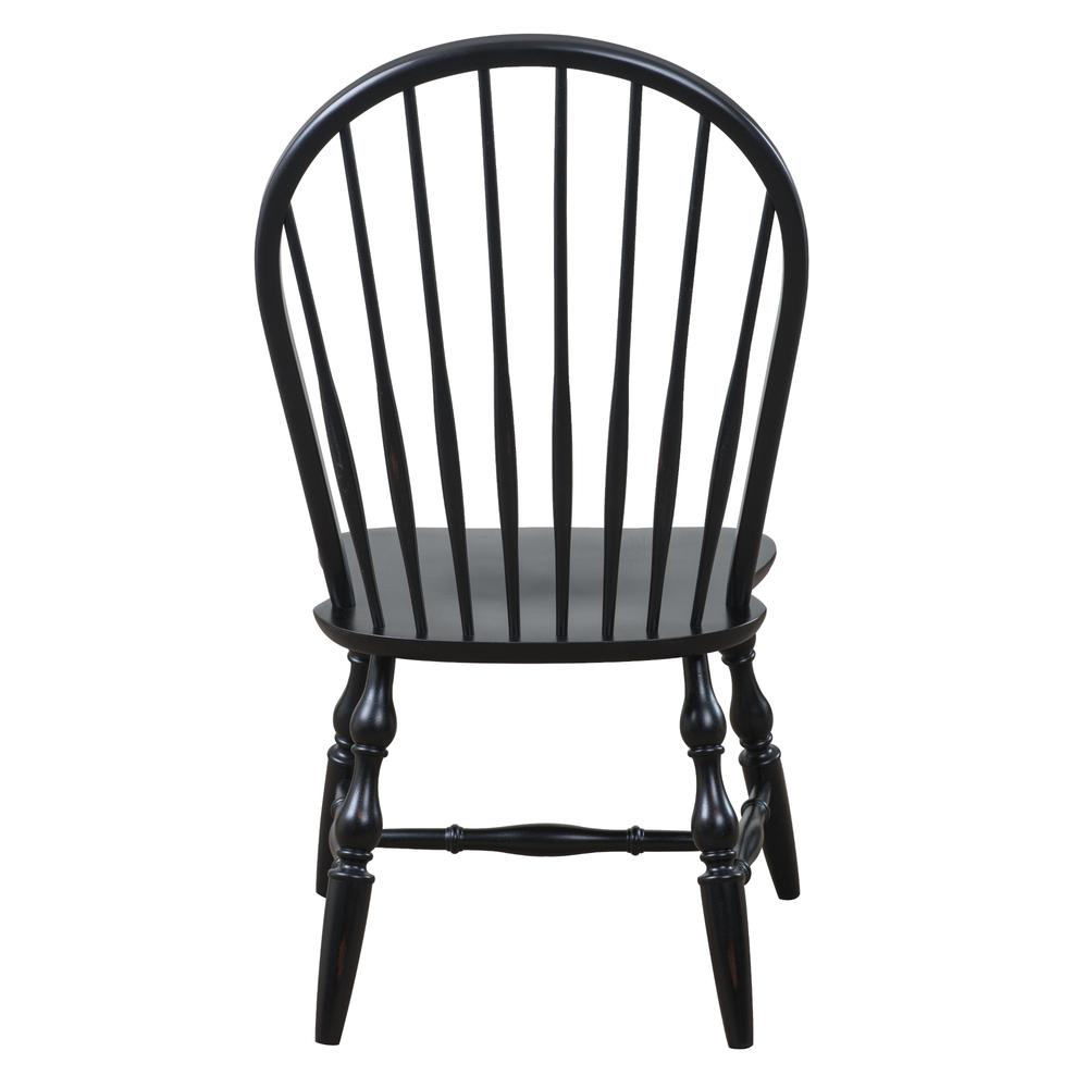 Black Cherry Selections Windsor Spindleback Dining Chair. Picture 1