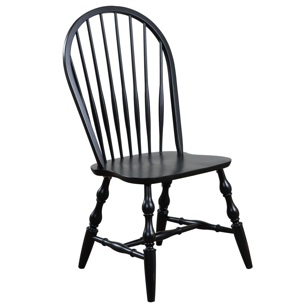 Black Cherry Selections Windsor Spindleback Dining Chair. Picture 3