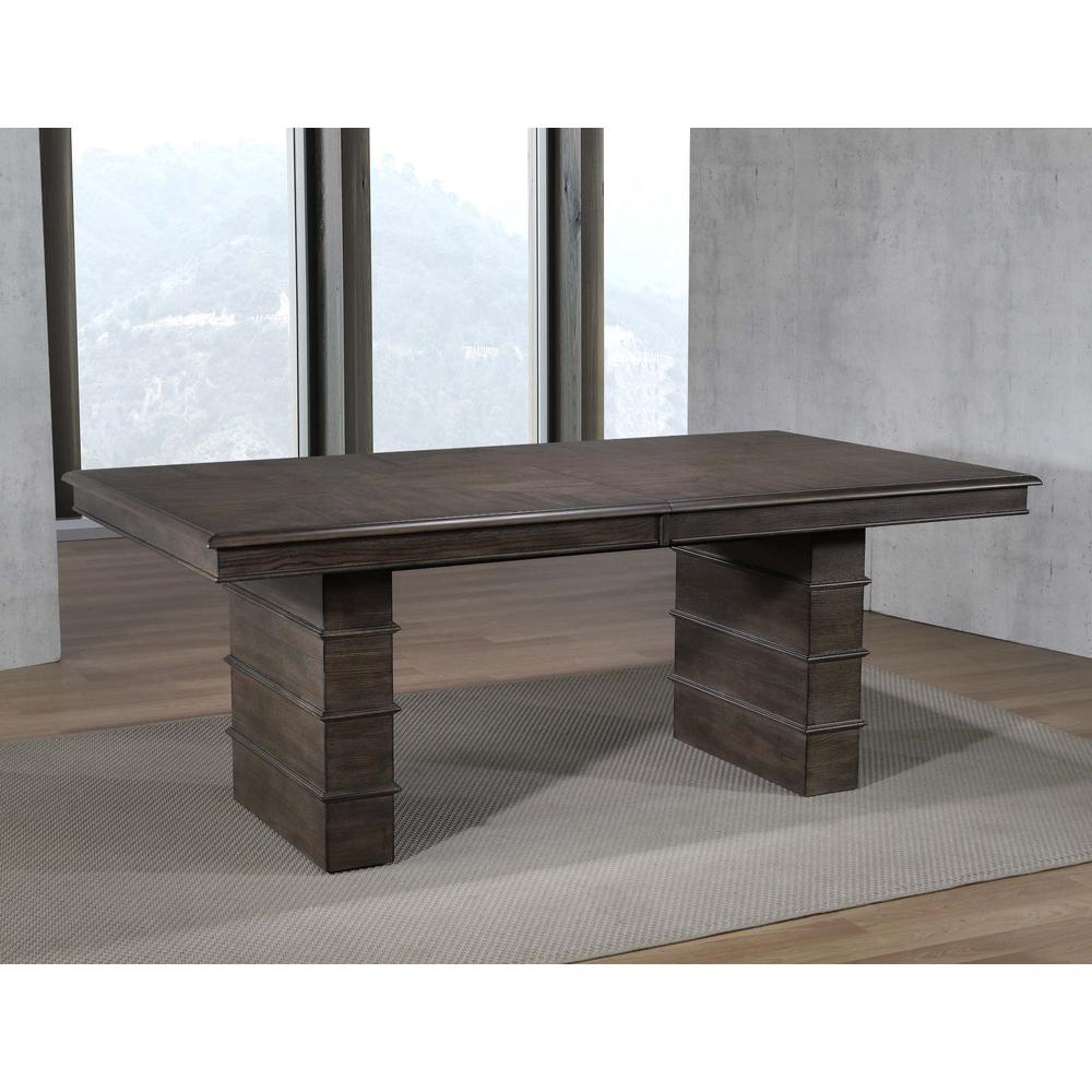 Cali 96" Rectangular Extendable Dining Table. Picture 36