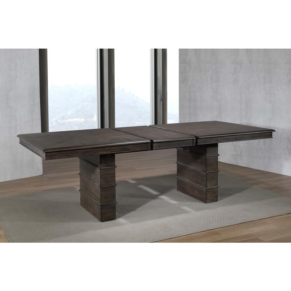 Cali 96" Rectangular Extendable Dining Table. Picture 13