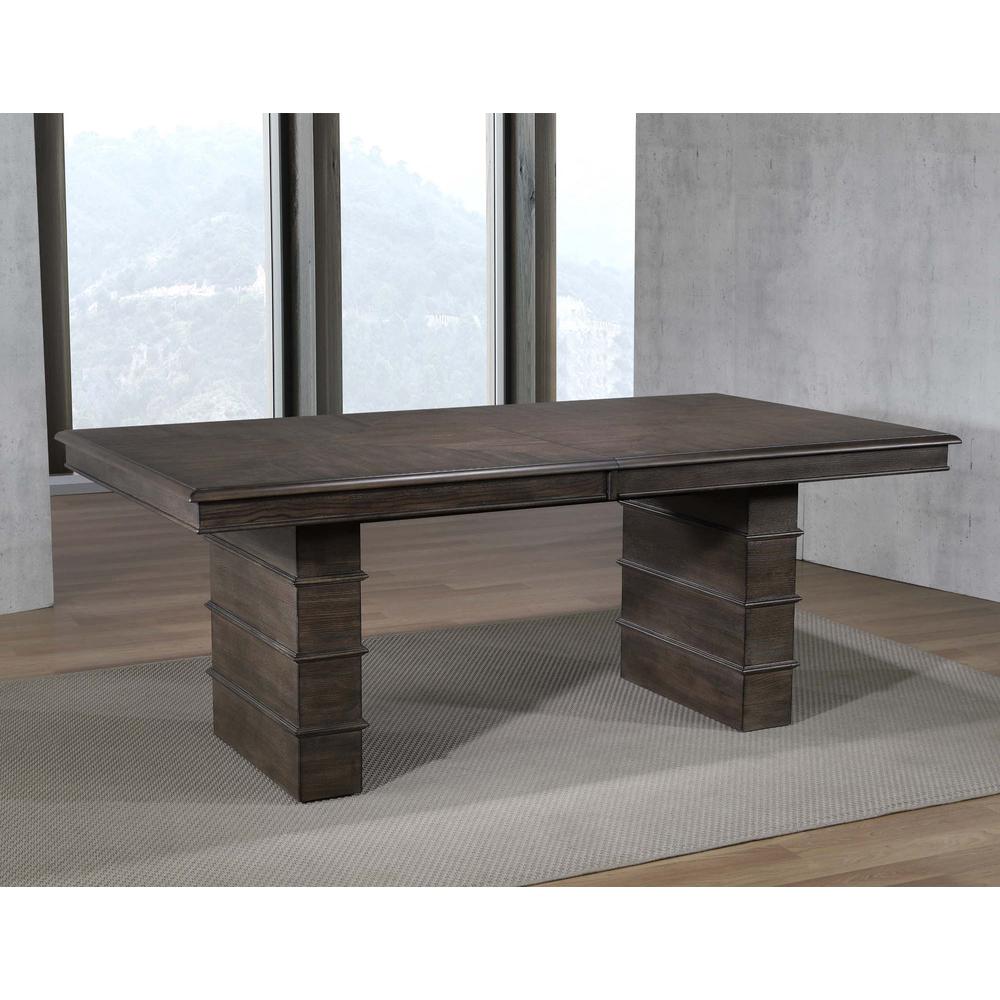 Cali 96" Rectangular Extendable Dining Table. Picture 14