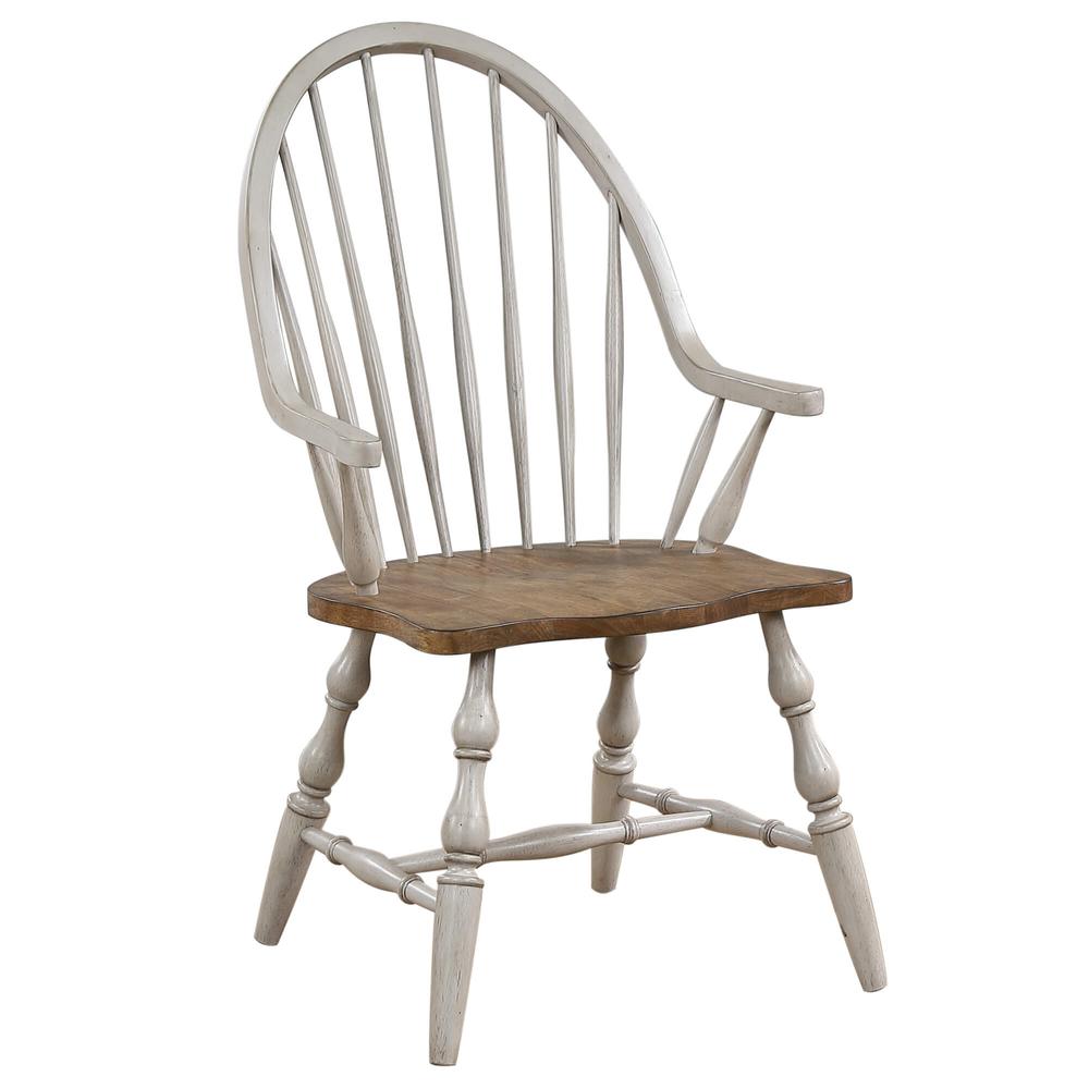 Country Grove Windsor Dining Chair with Arms. Picture 1