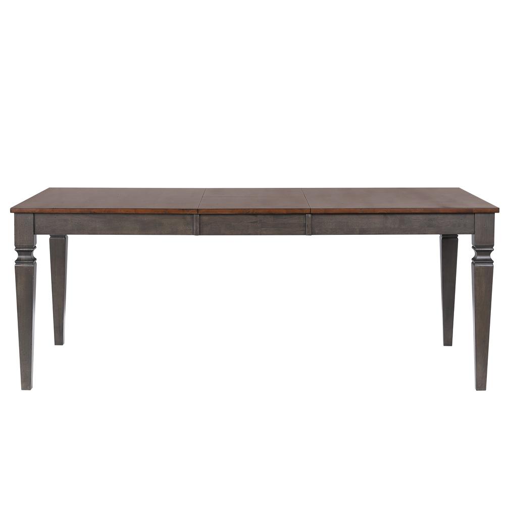 60-78" Rectangular Expandable Butterfly Leaf Dining Table. Picture 1