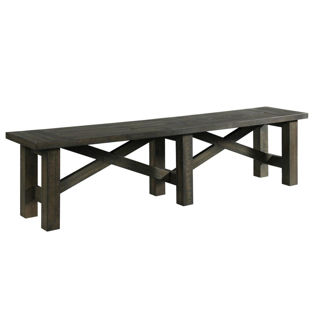 Trestle 72" Dining Bench. Picture 1