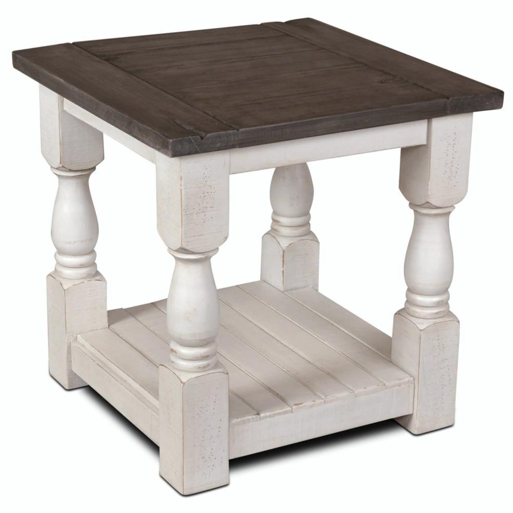 Rustic French 4 Piece Living Room Table Set. Picture 3
