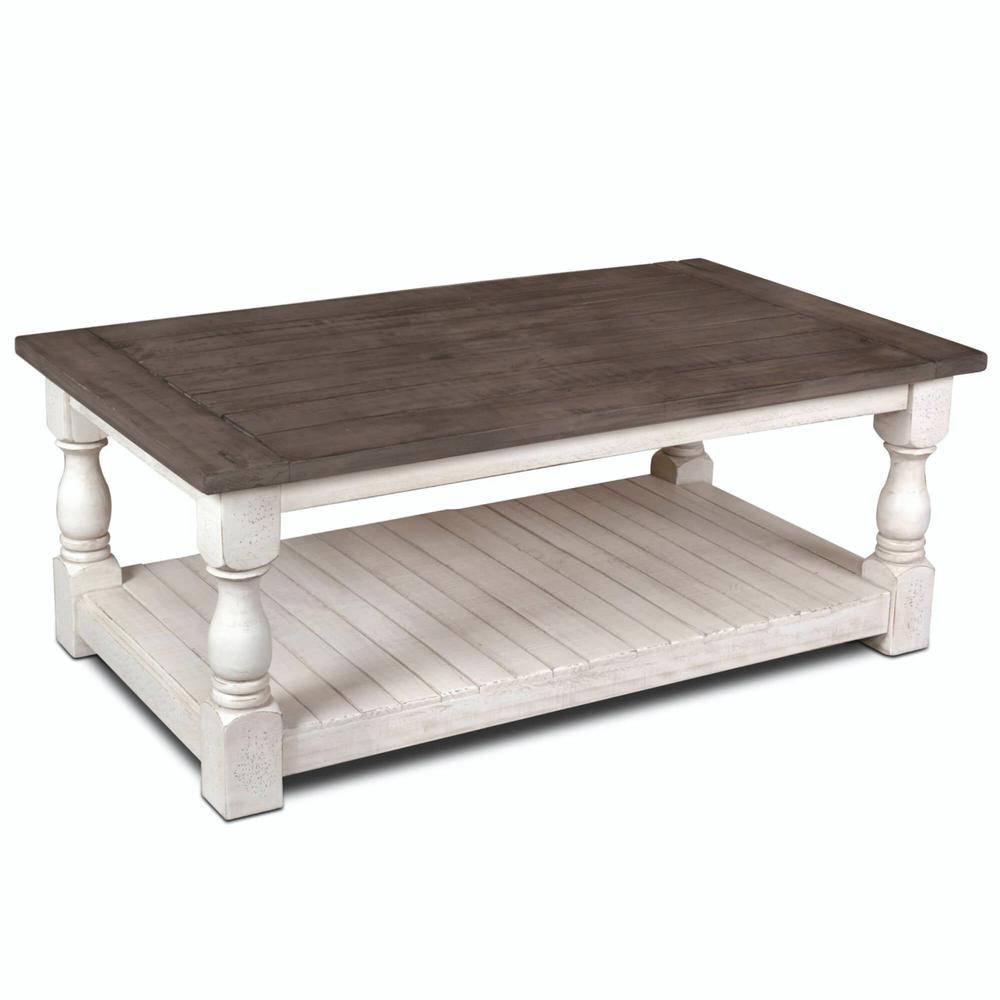 Rustic French 4 Piece Living Room Table Set. Picture 5