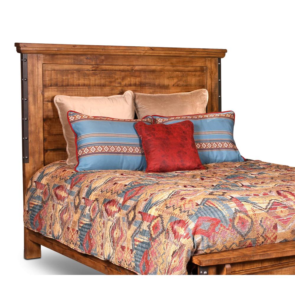 Rustic City Queen Size Headboard. Picture 1