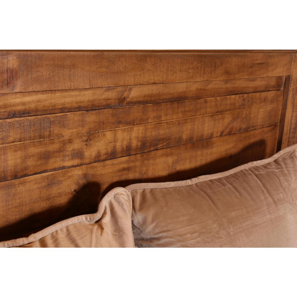 Rustic City Queen Size Headboard. Picture 3