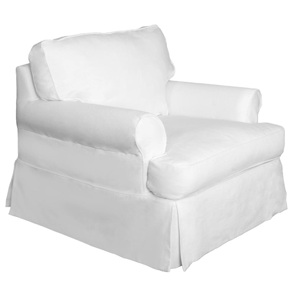 Horizon Replacement Slipcover Set Only for T-Cushion Chair and Ottoman. Picture 2